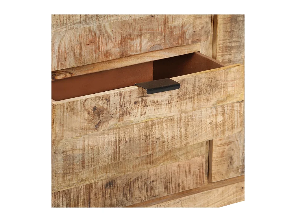 bahut commode armoire bois marron 175 x 40 x 75 cm 02_0029561