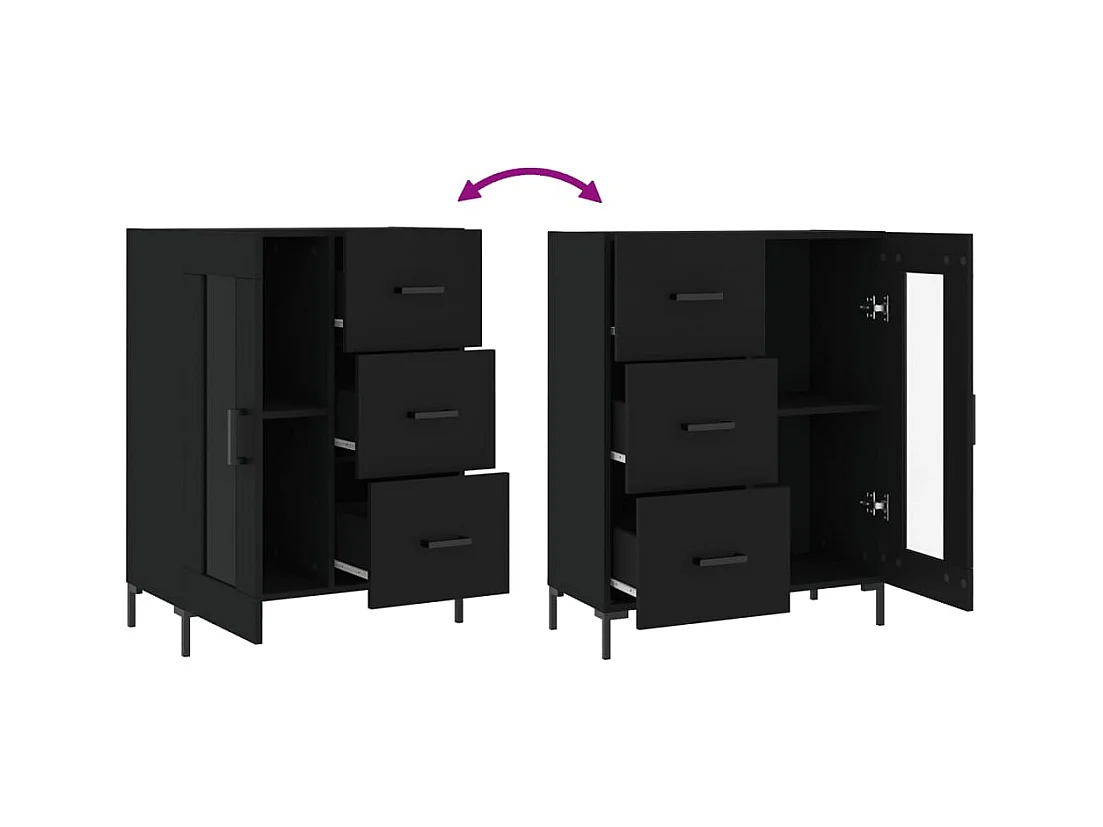 bahut commode armoire bois marron 69.5 x 34 x 90 cm 02_0036060