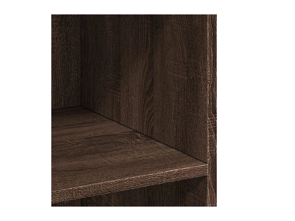 Credenza cassettiera cassettiera mobile contenitore organizer cucina soggiorno soggiorno 70 x 41 x 93 cm derivati ​​del legno marrone 02_0031413