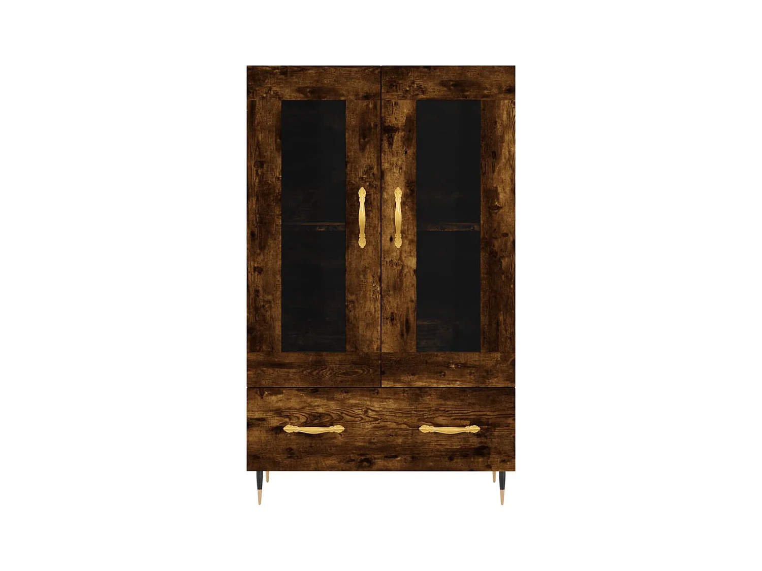 Credenza buffet cassettiera mobile contenitore organizer cucina soggiorno soggiorno alto 69,5 x 31 x 115 cm derivati ​​del legno marrone 02_0033395