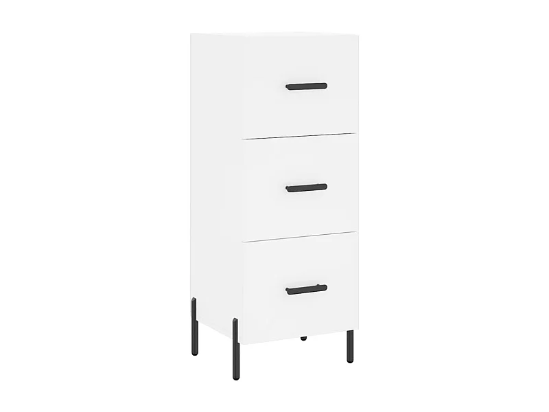 bahut commode armoire bois blanche 34.5 x 34 x 90 cm 02_0030258