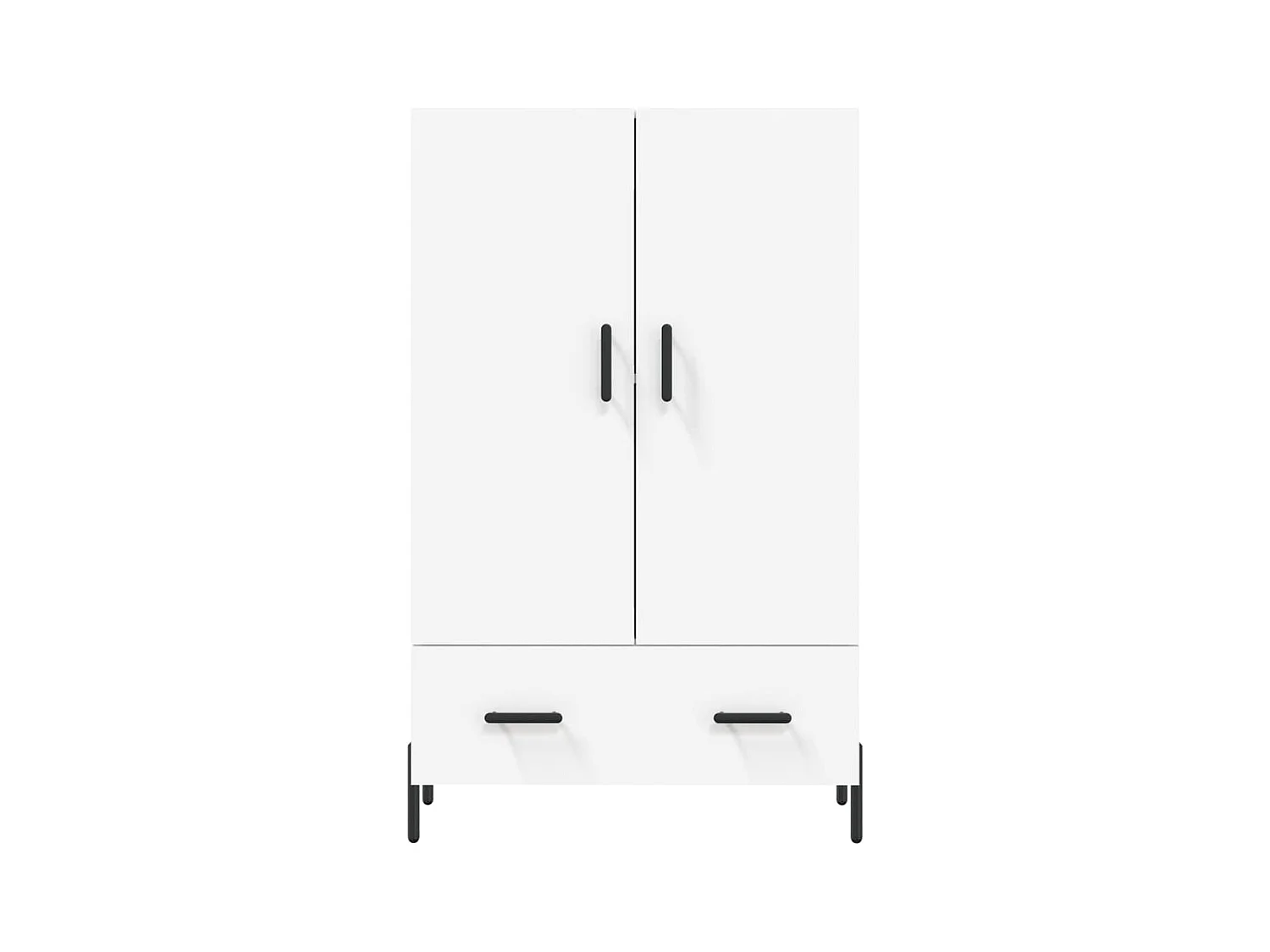bahut commode armoire bois blanche 69.5 x 31 x 115 cm 02_0032500