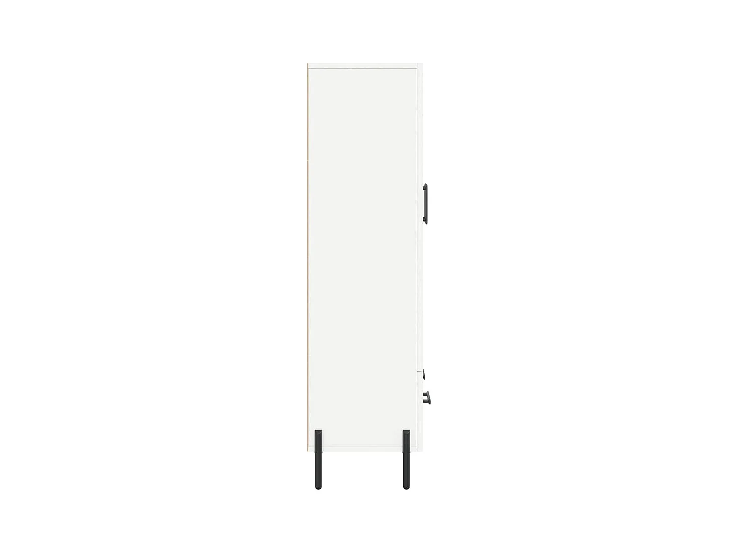 bahut commode armoire bois blanche 69.5 x 31 x 115 cm 02_0032500