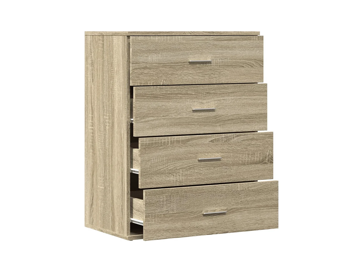 Aparador aparador cómoda armario mueble organizador cocina salón salón Sonoma 60 x 39 x 80 cm madera contrachapada marrón 02_0031618