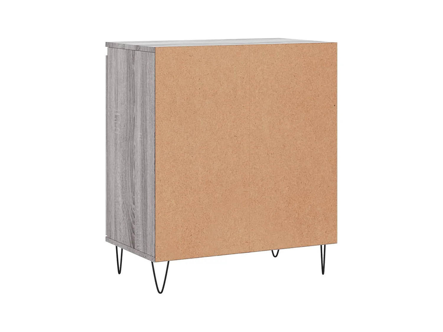 Aparador cómoda cómoda armario mueble organizador cocina salón salón Sonoma 60 x 35 x 70 cm madera contrachapada gris 02_0036405