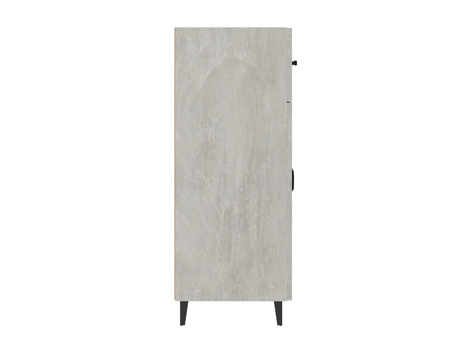 Aparador cômoda armário armário organizador cozinha sala sala 69,5 x 34 x 90 cm madeira trabalhada cinza 02_0032078