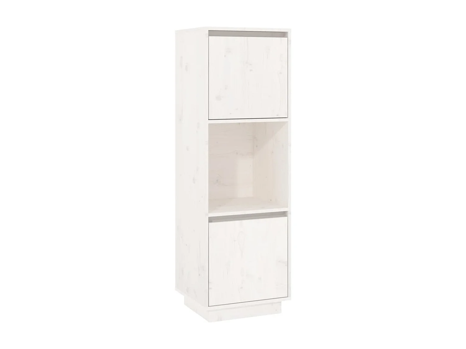 bahut commode armoire bois blanche 38 x 35 x 117 cm 02_0032442