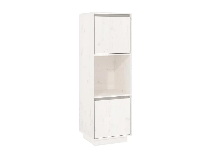 bahut commode armoire bois blanche 38 x 35 x 117 cm 02_0032442