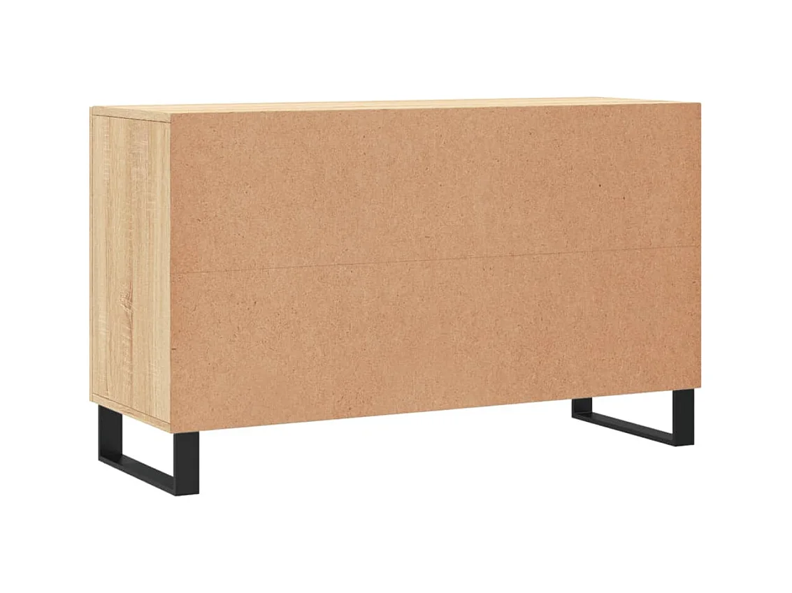 Aparador cómoda cómoda armario mueble organizador cocina salón salón Sonoma 100 x 36 x 60 cm madera contrachapada marrón 02_0031470