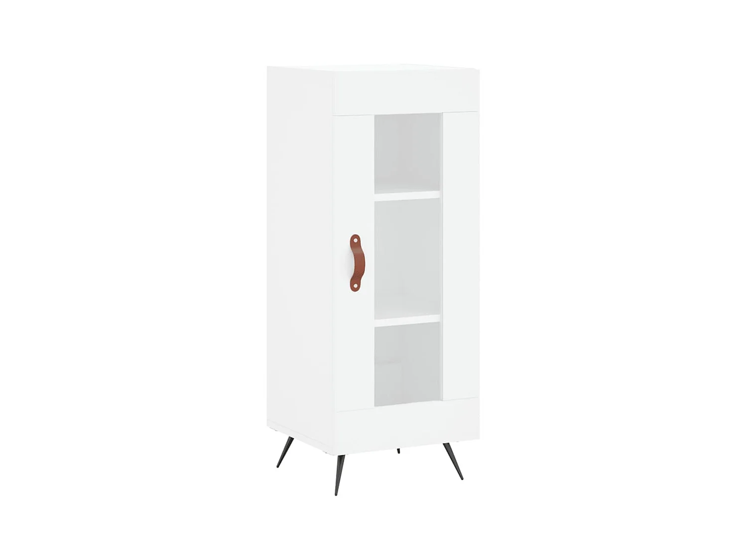 bahut commode armoire bois blanche 34.5 x 34 x 180 cm 02_0032365