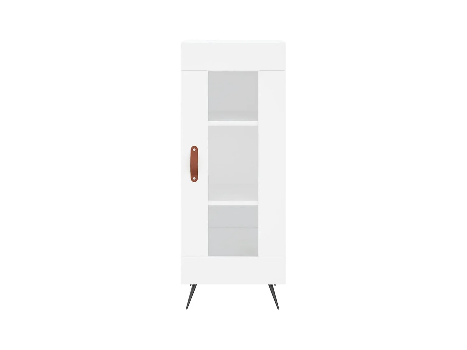 bahut commode armoire bois blanche 34.5 x 34 x 180 cm 02_0032365