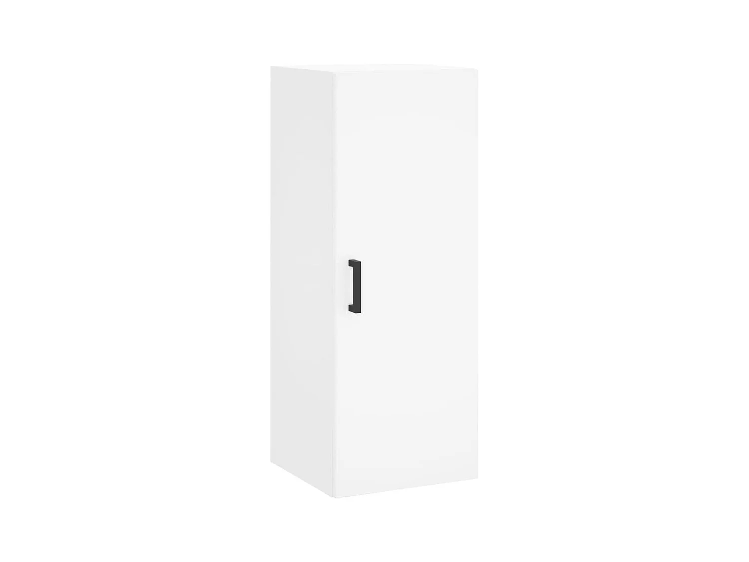 bahut commode armoire bois blanche 34.5 x 34 x 180 cm 02_0032368