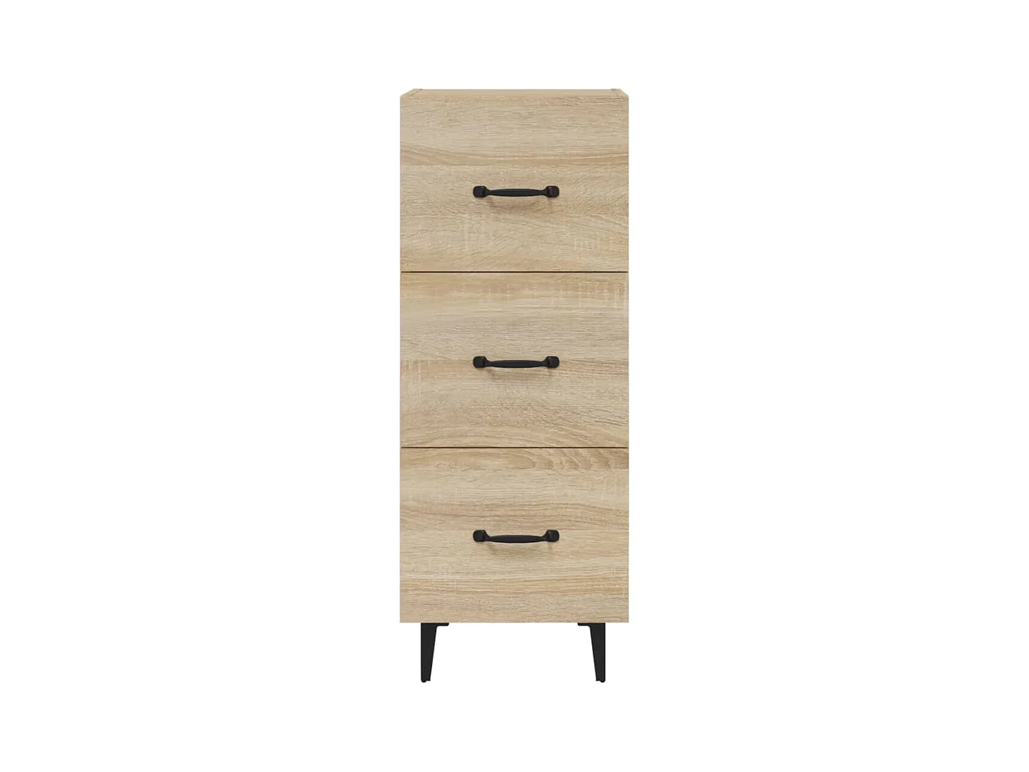 Aparador cómoda cómoda armario unidad de almacenamiento organizador cocina salón salón Sonoma 34,5 x 34 x 90 cm madera contrachapada marrón 02_0031544