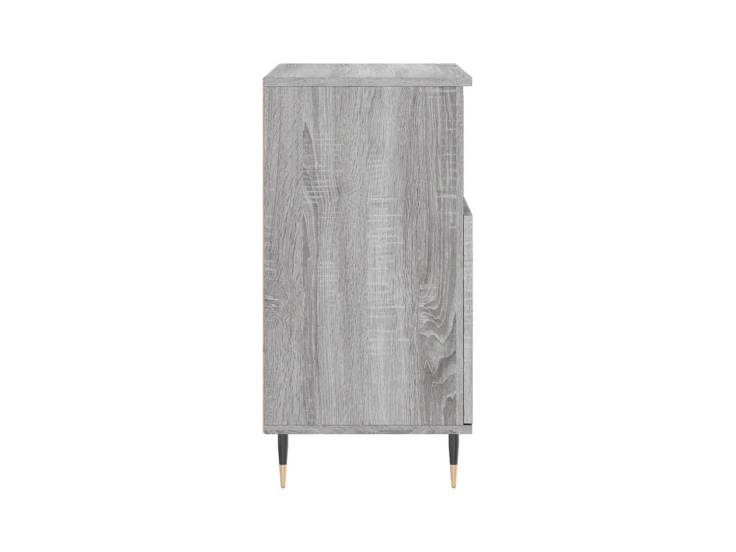 Credenza buffet cassettiera mobile contenitore organizer cucina soggiorno soggiorni 3 pz sonoma MDF grigio 02_0037190