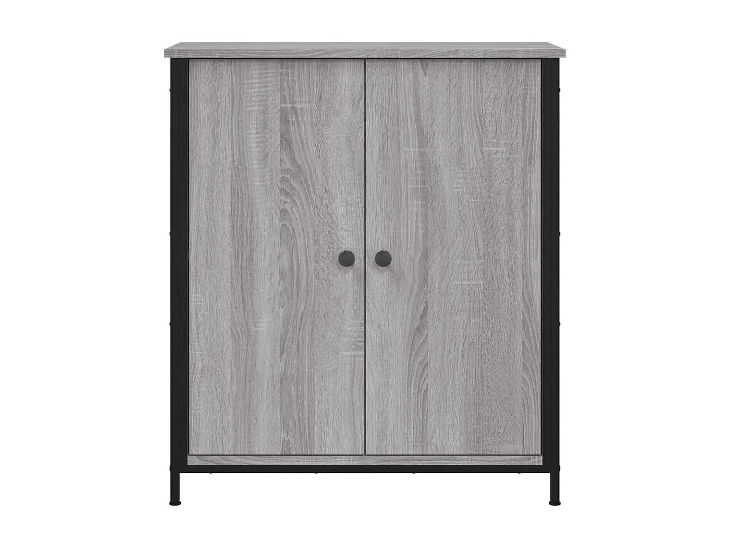 Aparador cômoda armário armário organizador cozinha sala salonsonoma 70 x 30 x 80 cm madeira trabalhada cinza 02_0036503