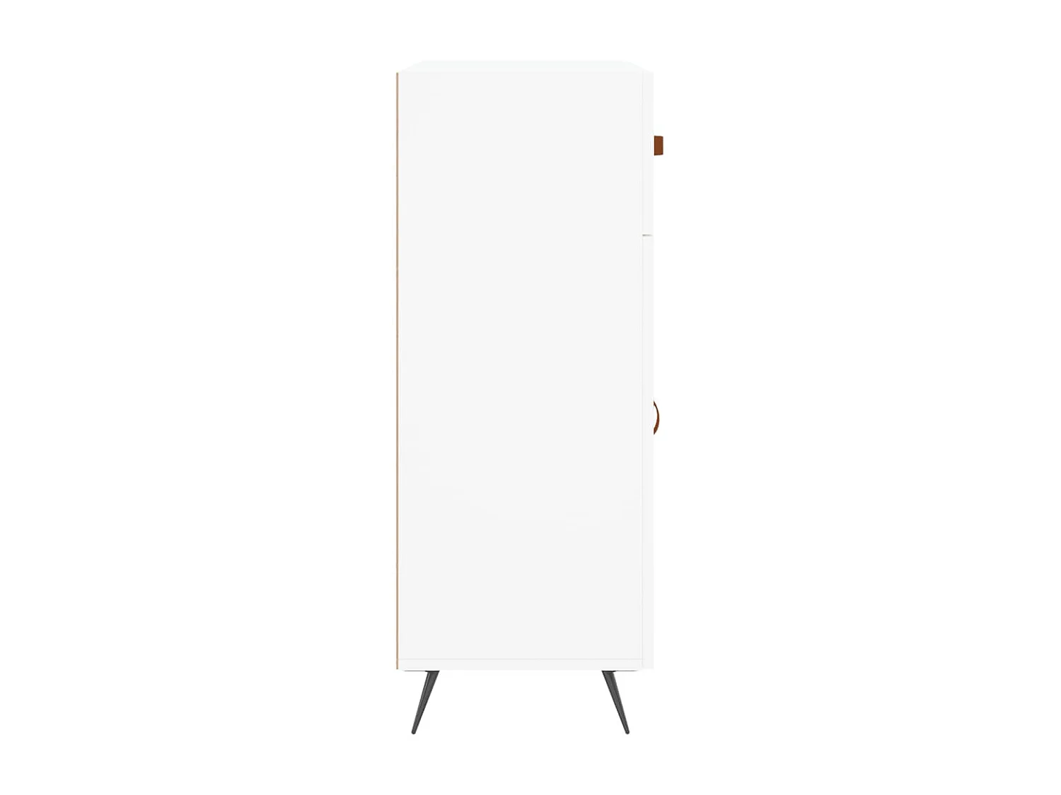 Credenza buffet cassettiera mobile contenitore organizer cucina soggiorno soggiorno 69,5 x 34 x 90 cm derivati ​​del legno bianco 02_0030429