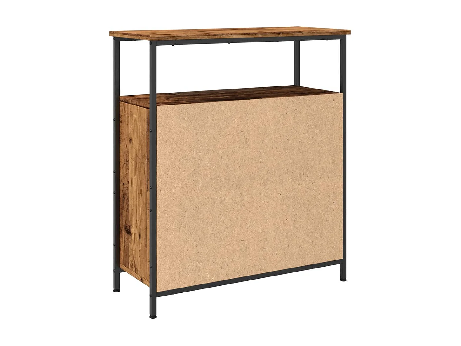 Credenza cassettiera cassettiera mobile contenitore organizer cucina soggiorno soggiorno legno vecchio 70 x 30 x 80 cm derivati ​​del legno marrone 02_0036607
