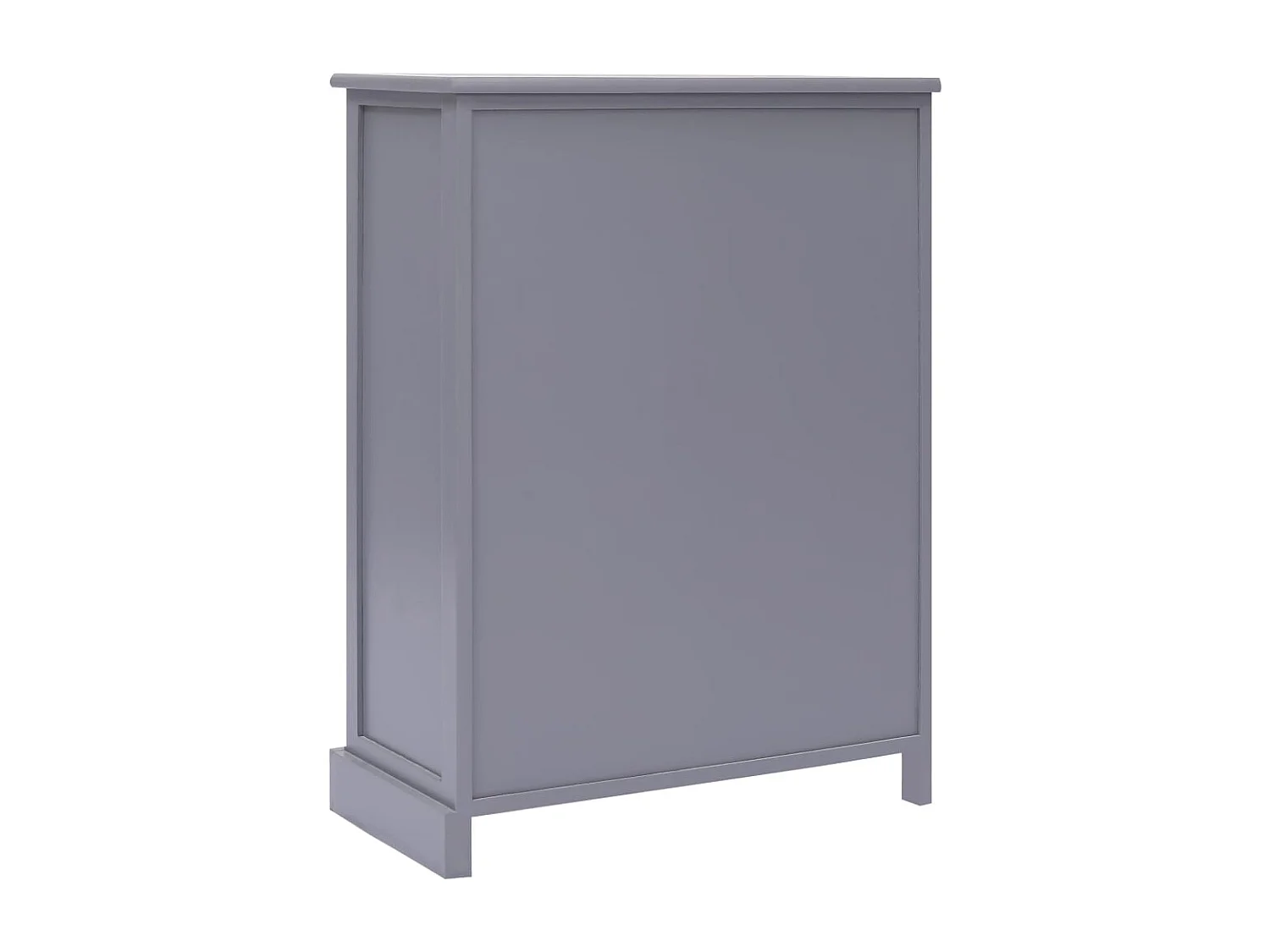Credenza cassettiera mobile contenitore organizer cucina soggiorno soggiorno con 10 cassetti 113 x 30 x 79 cm legno grigio 02_0029722