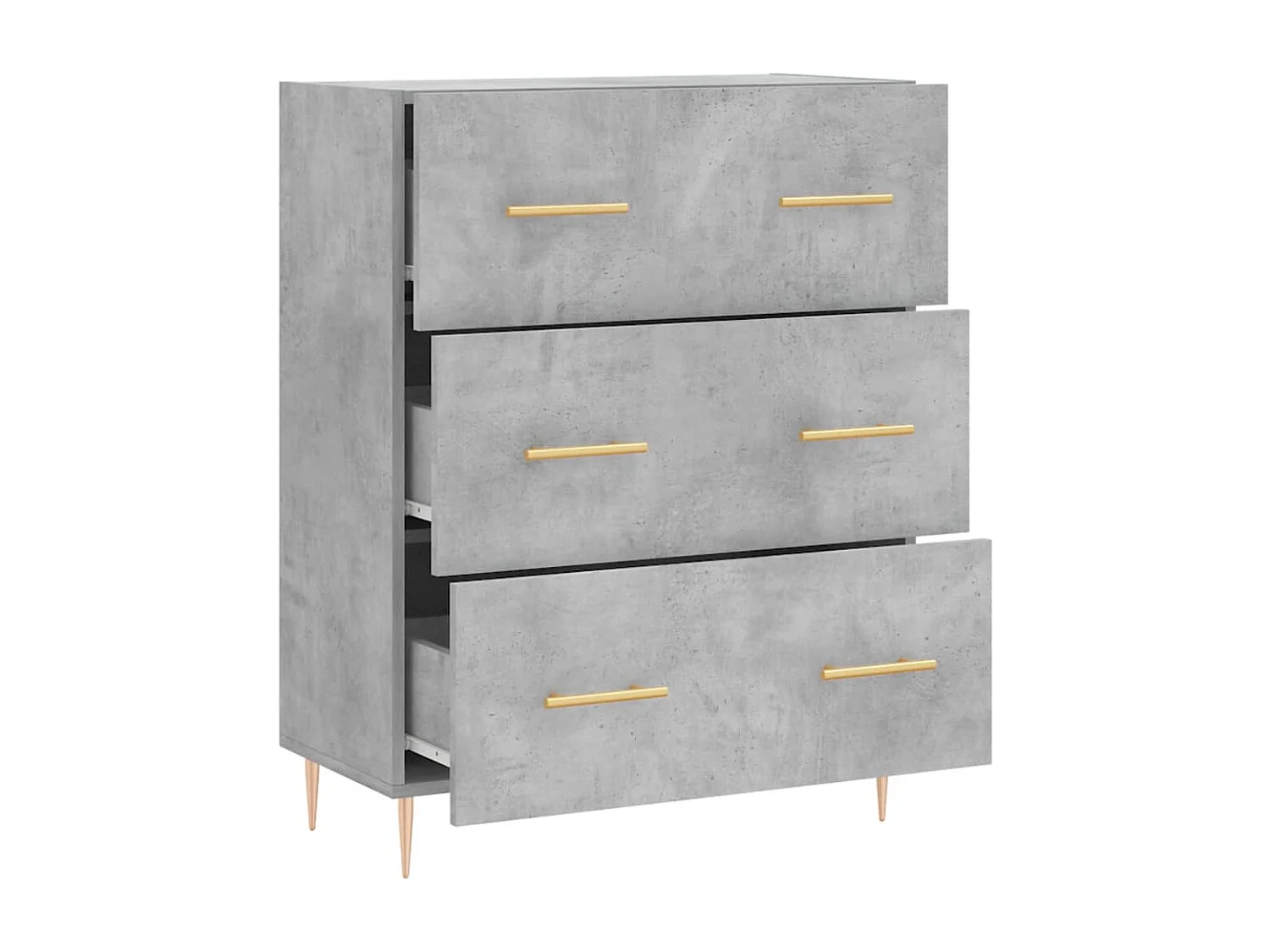 Aparador cômoda armário armário organizador cozinha sala sala 69,5 x 34 x 90 cm madeira trabalhada cinza 02_0032072