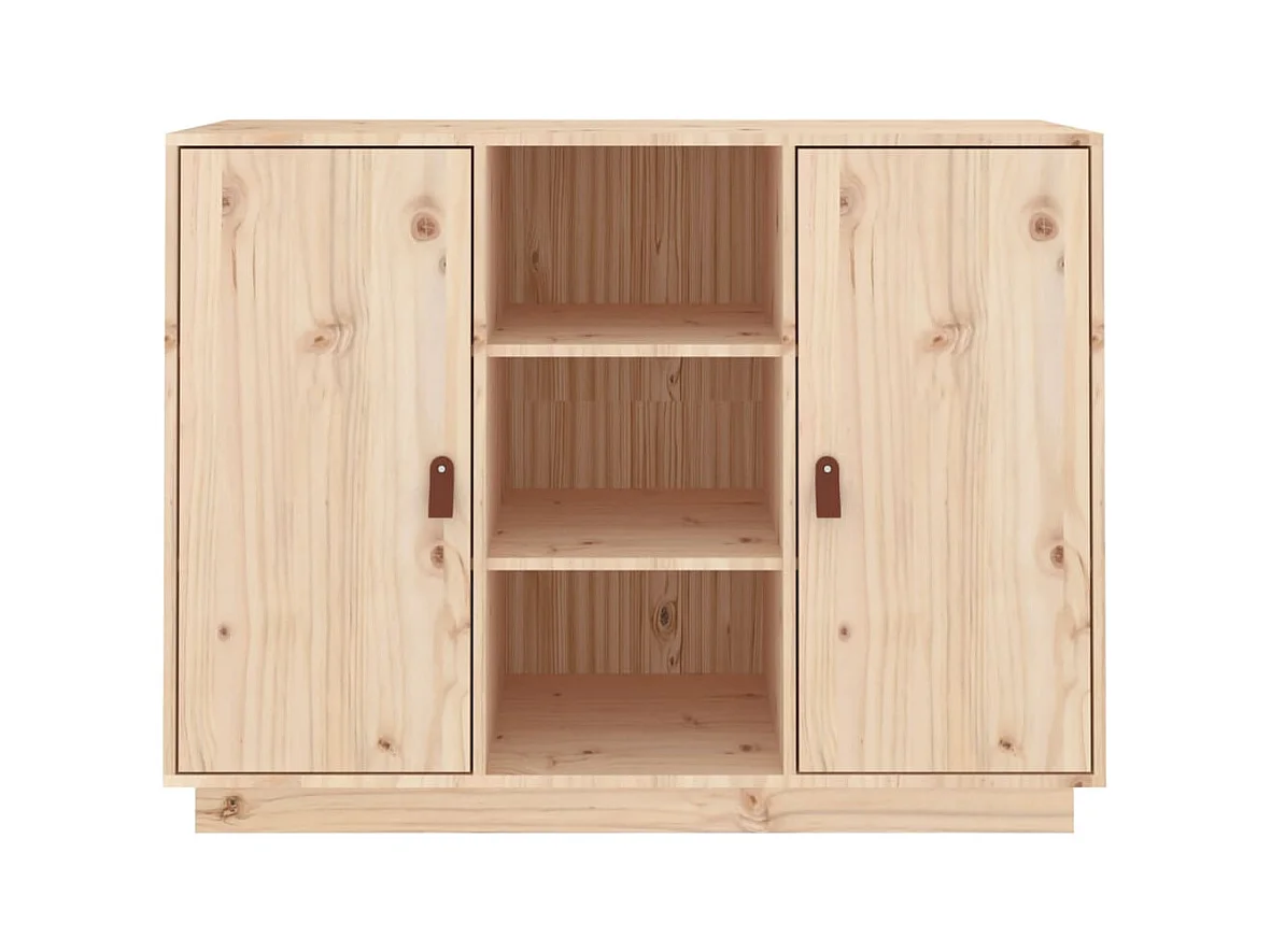 bahut commode armoire bois marron 100 x 40 x 75 cm 02_0029498