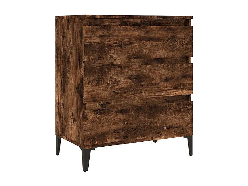 Credenza cassettiera cassettiera mobile contenitore organizer cucina soggiorno soggiorno 60 x 35 x 70 cm derivati ​​del legno marrone 02_0030994