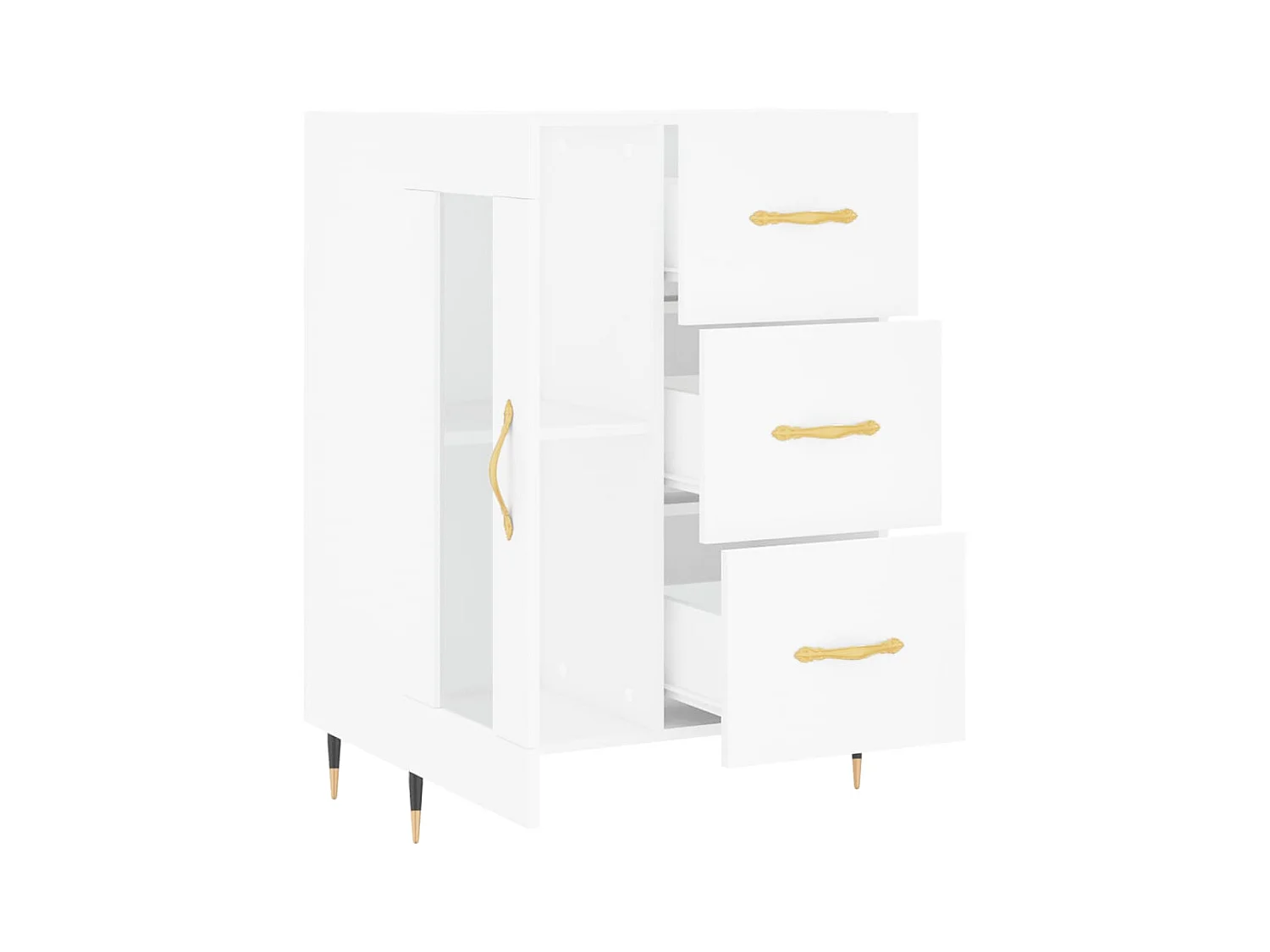 bahut commode armoire bois blanche 69.5 x 34 x 90 cm 02_0030476