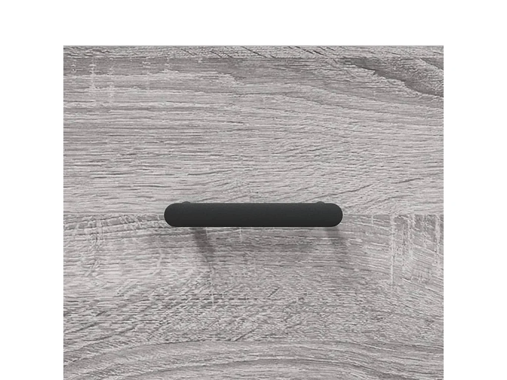 Aparador cômoda armário armário organizador cozinha sala sala Sonoma 34,5 x 34 x 90 cm madeira trabalhada cinza 02_0036310