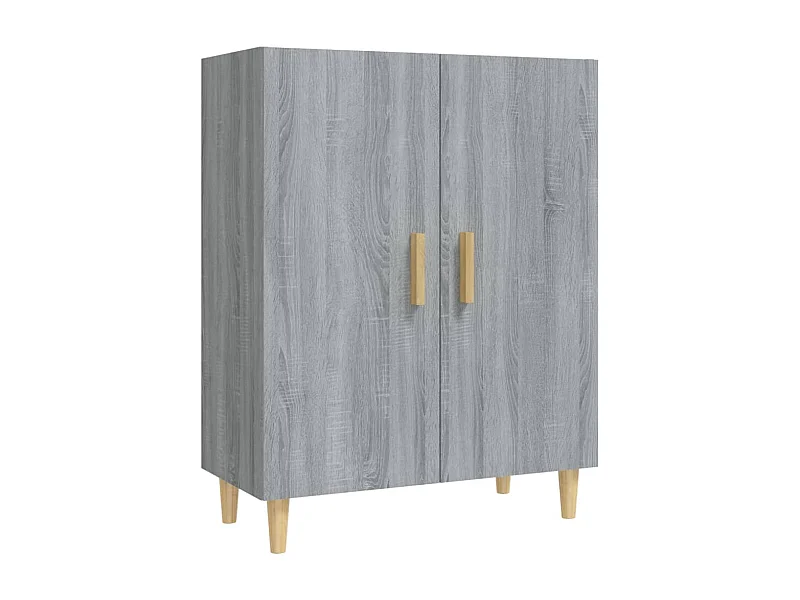 Credenza buffet cassettiera mobile contenitore organizer cucina soggiorno salonsonoma 70 x 34 x 90 cm pannelli compositi grigio 02_0036509