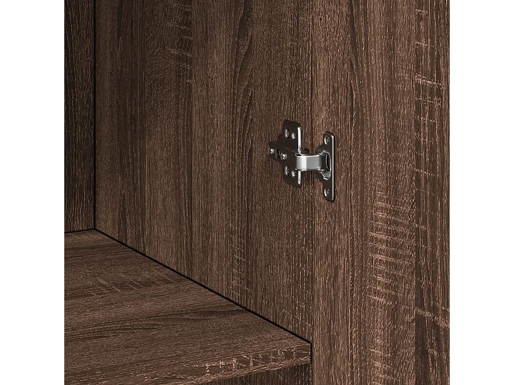 bahut commode armoire bois marron 70 x 42.5 x 185 cm 02_0033927