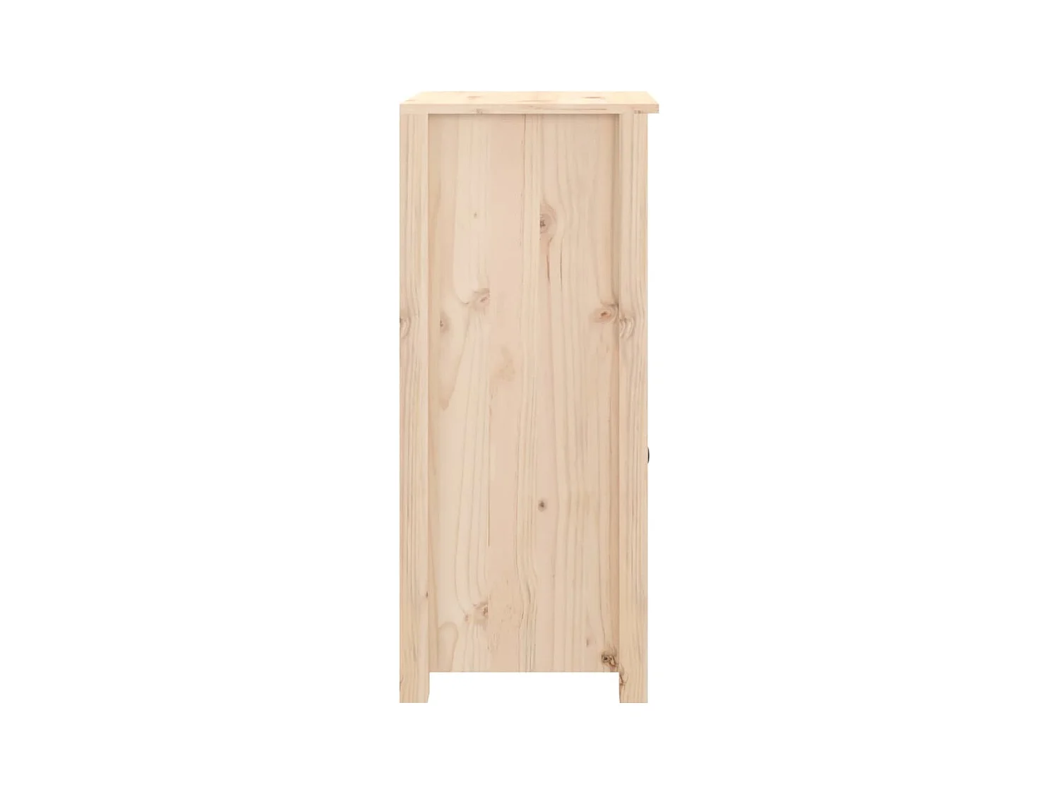 Aparador buffet cómoda mueble almacenaje organizador cocina salón salón 40 x 35 x 80 cm madera maciza de pino marrón 02_0029580