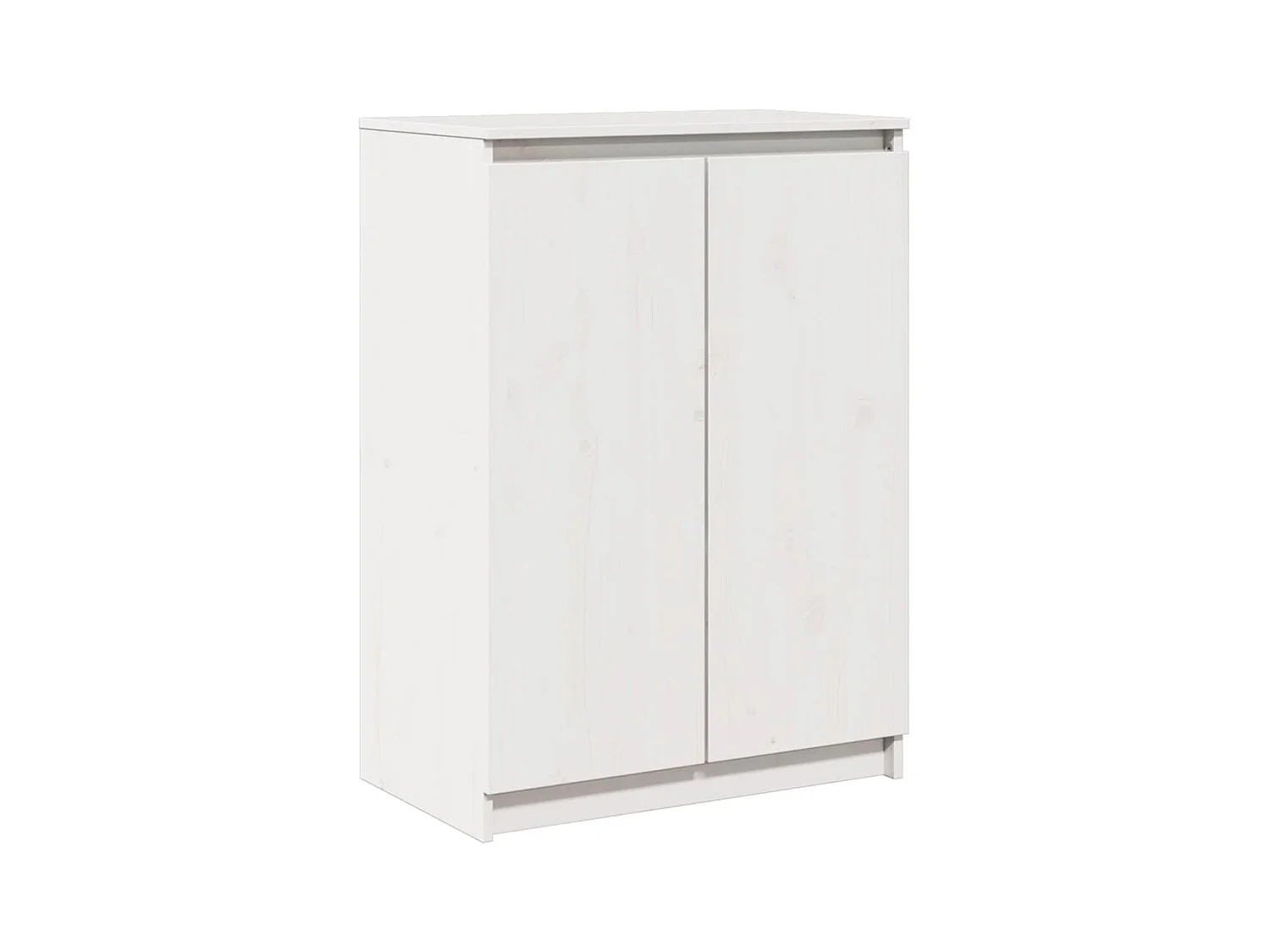 Buffet aparador cômoda armário organizador unidade cozinha sala sala 60 x 36 x 84 cm madeira maciça de pinho branco 02_0030375