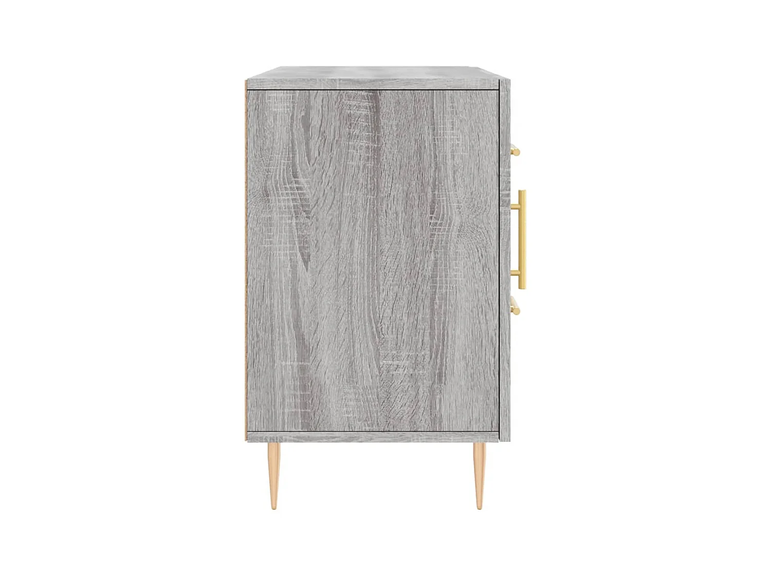 Aparador cómoda cómoda armario unidad de almacenamiento organizador cocina salón salonsonoma 100 x 36 x 60 cm madera contrachapada gris 02_0036255