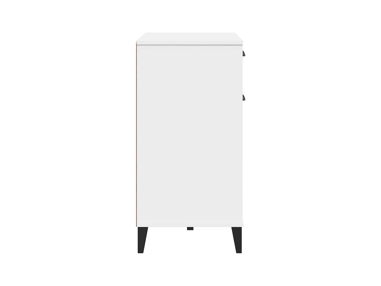 Credenza buffet cassettiera mobile contenitore organizer cucina soggiorno soggiorno 80 x 40 x 80 cm derivati ​​del legno bianco 02_0036620