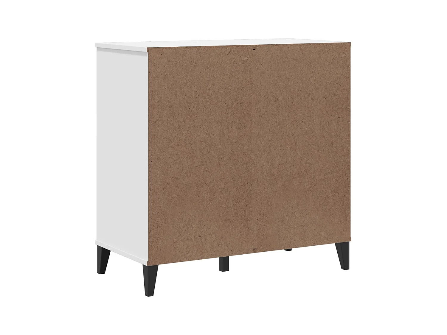 Credenza buffet cassettiera mobile contenitore organizer cucina soggiorno soggiorno 80 x 40 x 80 cm derivati ​​del legno bianco 02_0036620