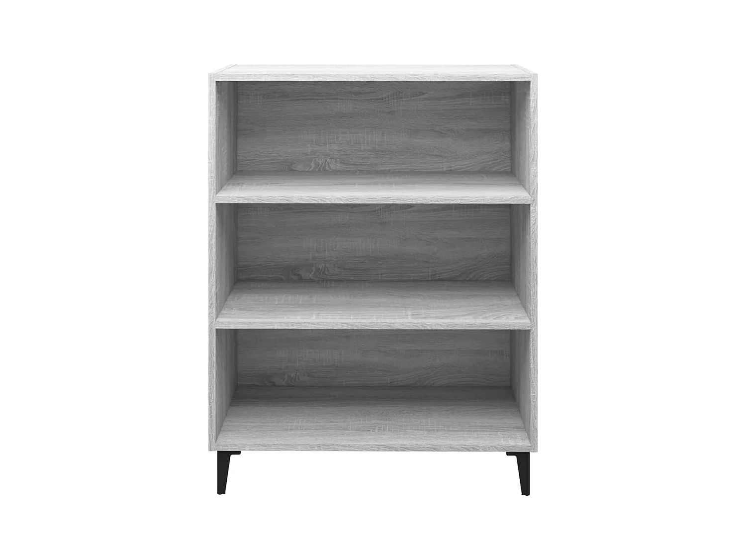 Aparador cómoda cómoda armario mueble organizador cocina salón salón Sonoma 69,5 x 32,5 x 90 cm madera contrachapada gris 02_0036428