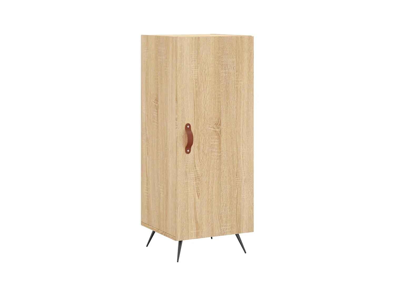 Aparador cômoda armário armário organizador cozinha sala sala Sonoma 34,5 x 34 x 90 cm madeira trabalhada marrom 02_0031536