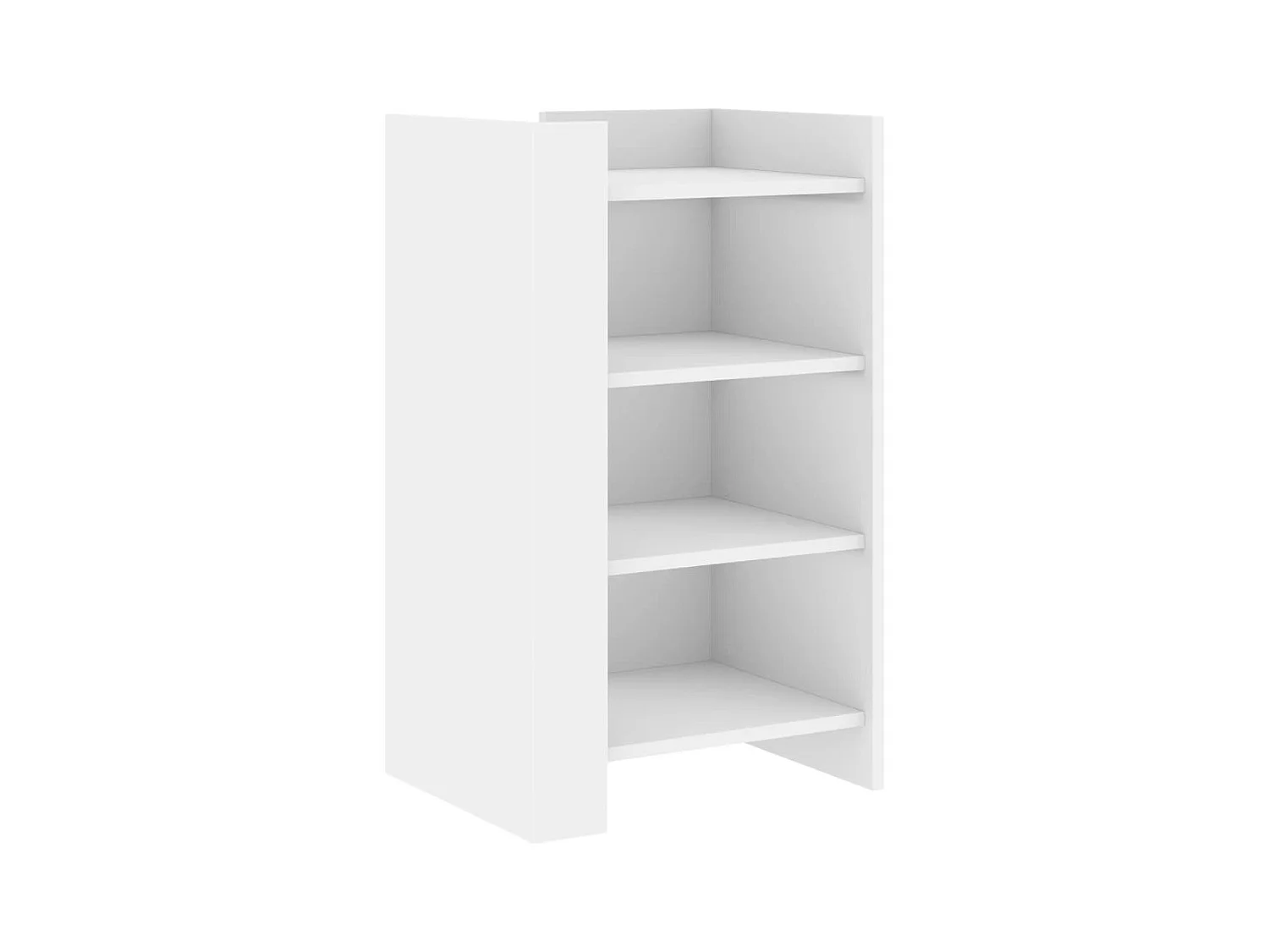 Credenza cassettiera cassettiera mobile contenitore organizer cucina soggiorno soggiorno 45 x 35 x 75 cm derivati ​​del legno bianco 02_0030313