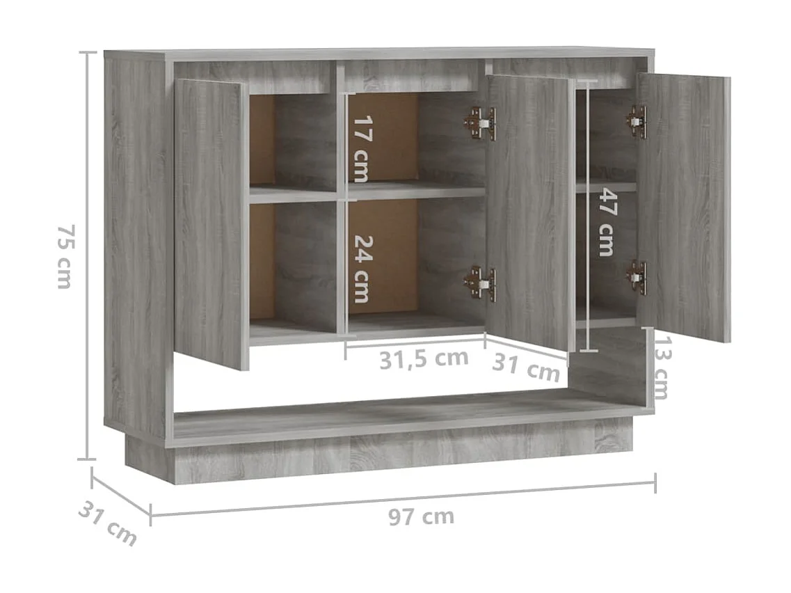 bahut commode armoire bois marron 97 x 31 x 75 cm 02_0036559