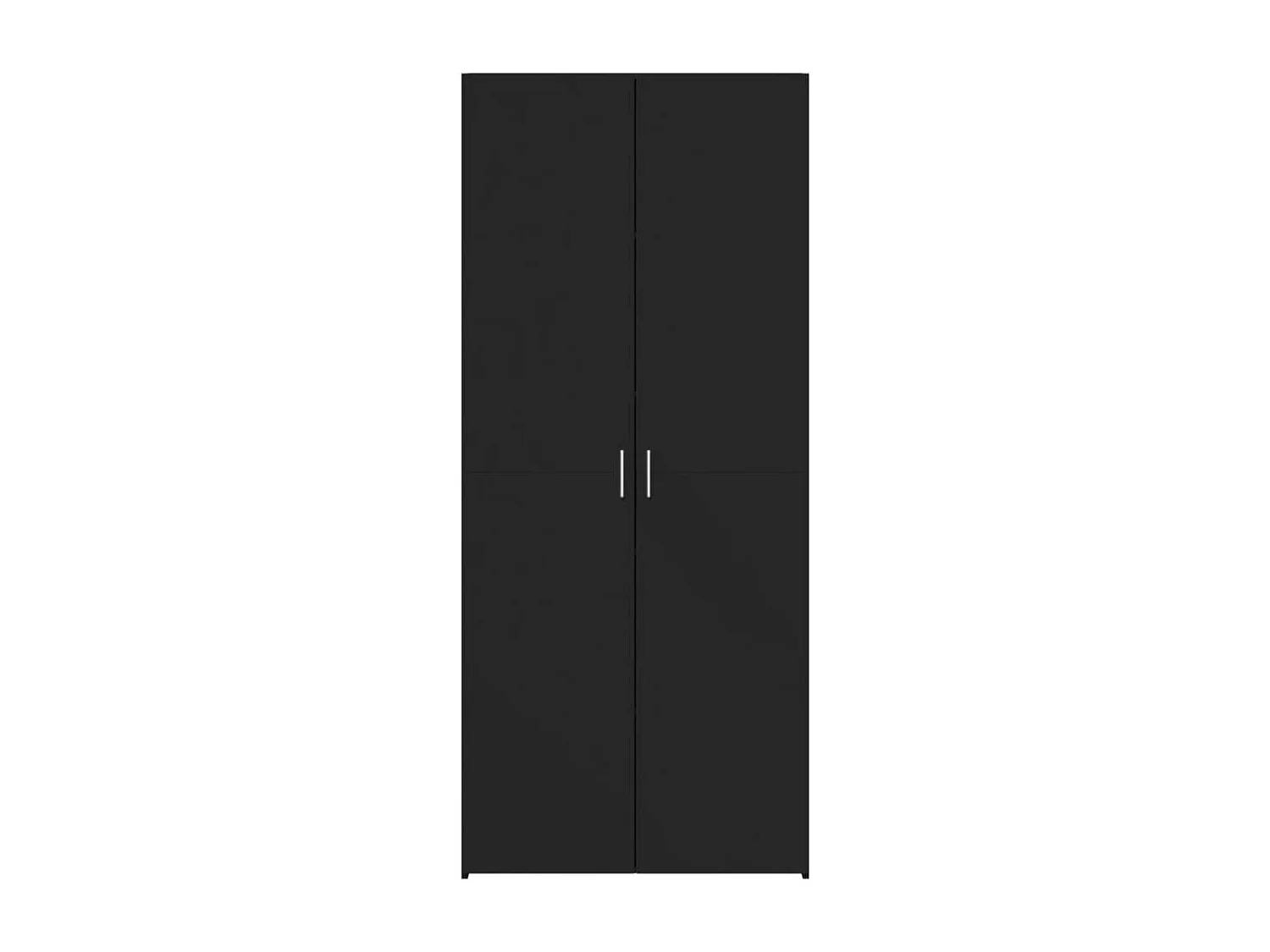 Buffet aparador cômoda armário unidade de armazenamento organizador cozinha sala sala alta 70 x 42,5 x 185 cm madeira de engenharia preta 02_0035126