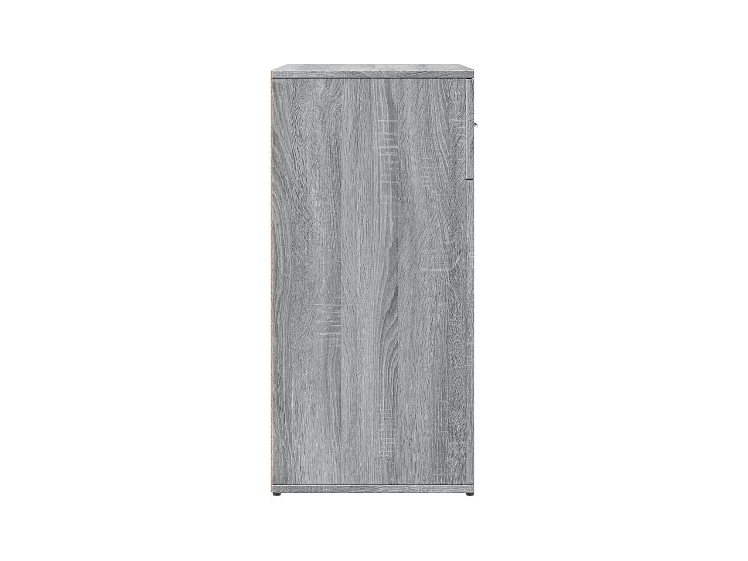 Aparador buffet cómoda armario unidad de almacenamiento organizador cocina salón salón Sonoma 79 x 38 x 80 cm madera contrachapada gris 02_0036526