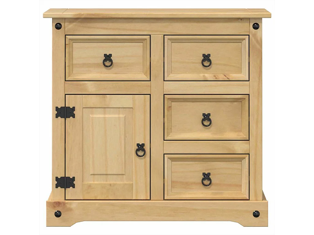 bahut commode armoire bois marron 87 x 40 x 76 cm 02_0031746