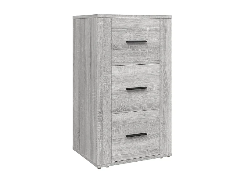 Aparador cómoda cómoda armario unidad de almacenamiento organizador cocina salón salonsonoma 40 x 33 x 70 cm madera contrachapada gris 02_0036353