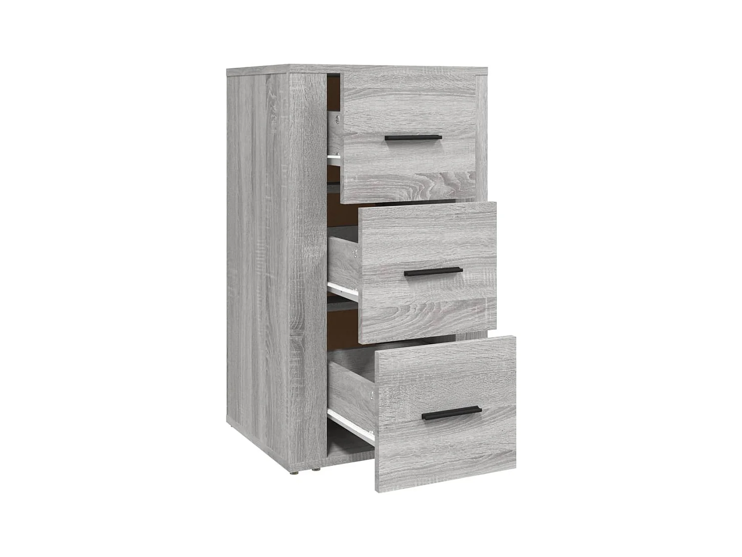 Aparador cómoda cómoda armario unidad de almacenamiento organizador cocina salón salonsonoma 40 x 33 x 70 cm madera contrachapada gris 02_0036353