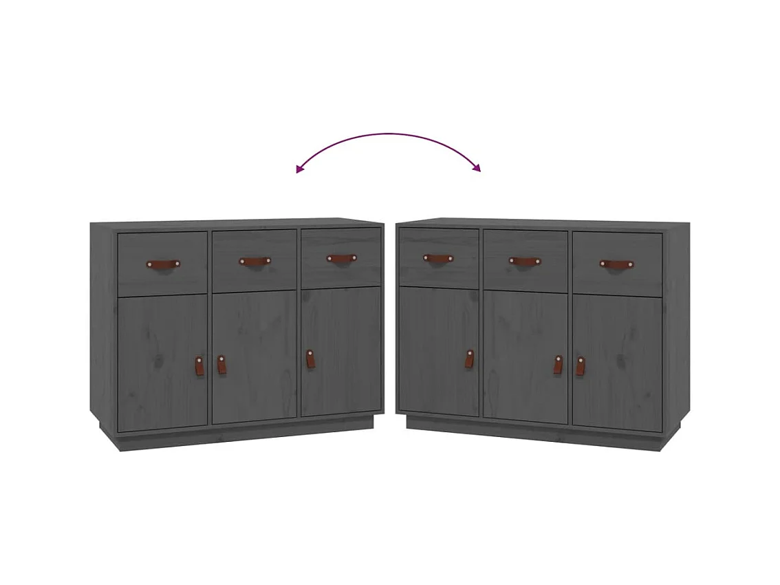 bahut commode armoire bois marron 100 x 40 x 75 cm 02_0031766