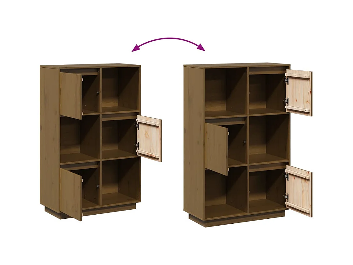 bahut commode armoire bois marron 74 x 35 x 117 cm 02_0035763