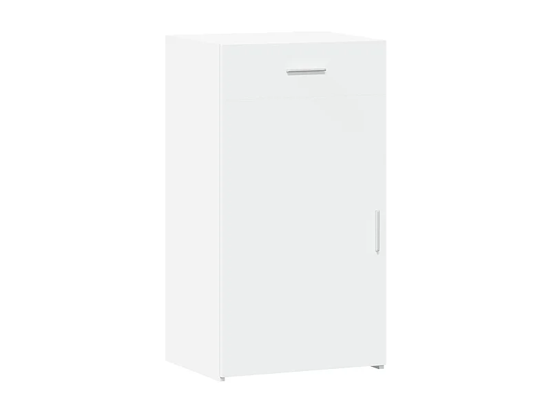 Credenza buffet cassettiera mobile contenitore organizer cucina soggiorno soggiorno 50 x 42,5 x 93 cm derivati ​​del legno bianco 02_0030320