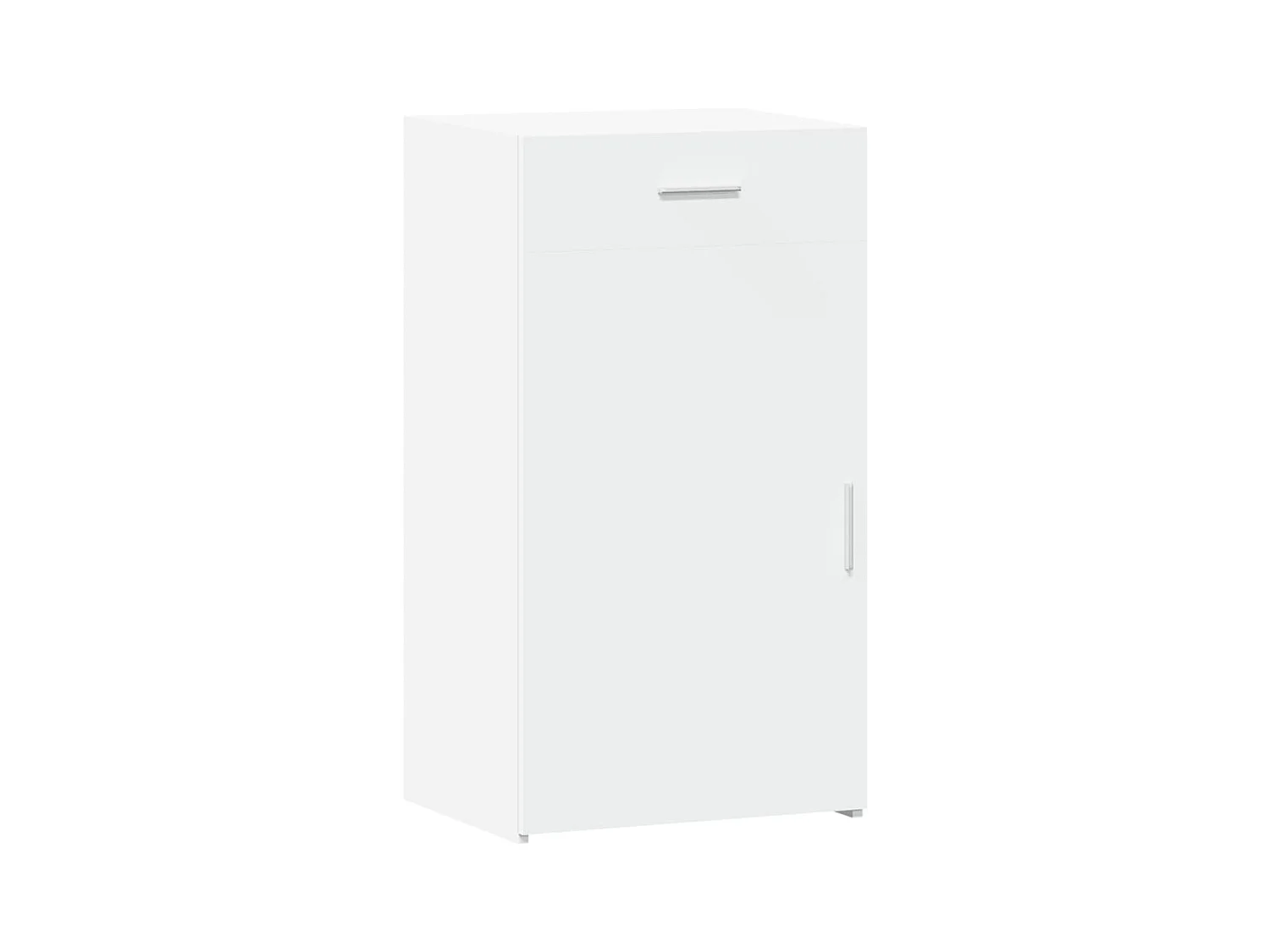 Credenza buffet cassettiera mobile contenitore organizer cucina soggiorno soggiorno 50 x 42,5 x 93 cm derivati ​​del legno bianco 02_0030320