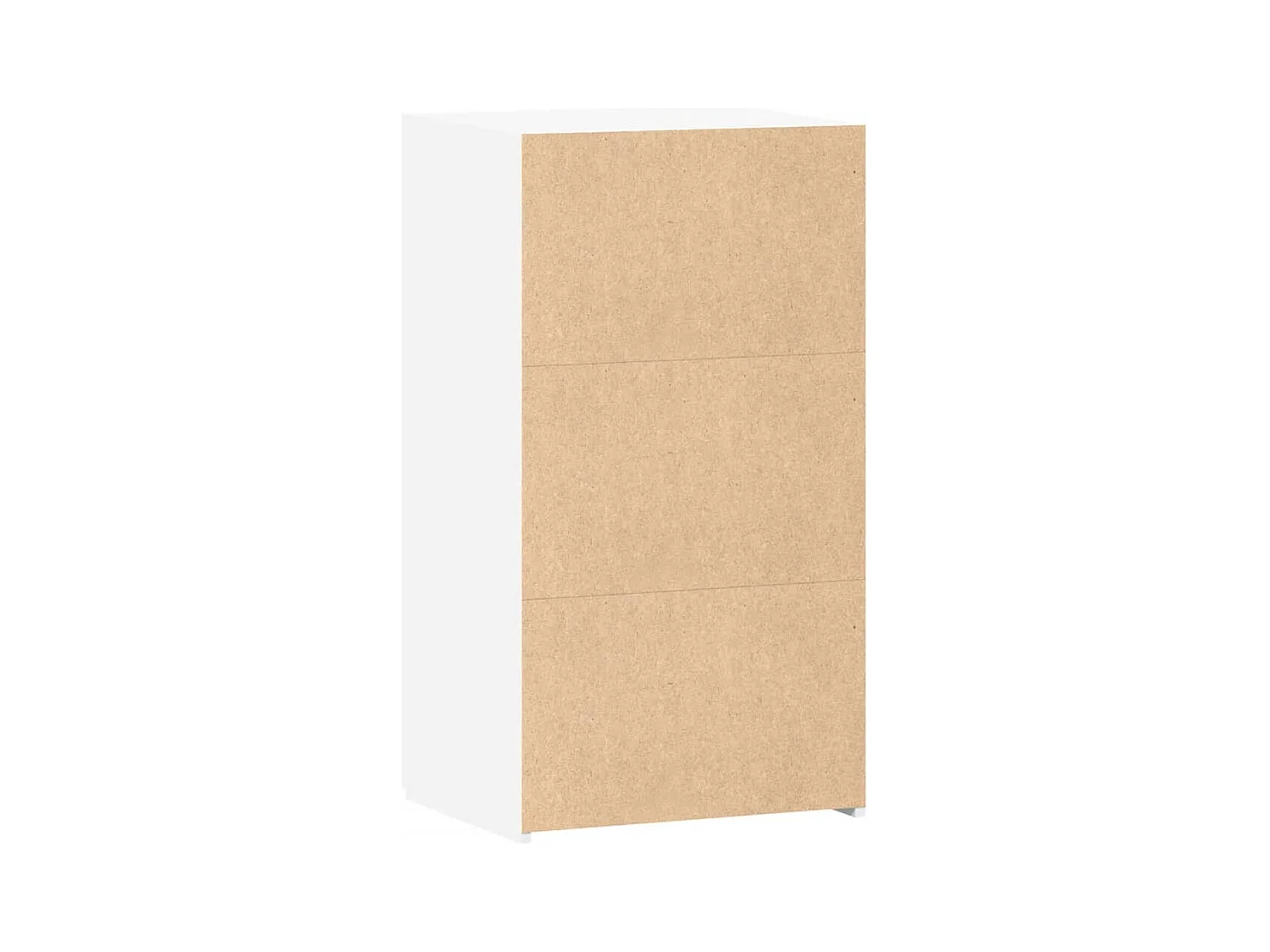 Credenza buffet cassettiera mobile contenitore organizer cucina soggiorno soggiorno 50 x 42,5 x 93 cm derivati ​​del legno bianco 02_0030320