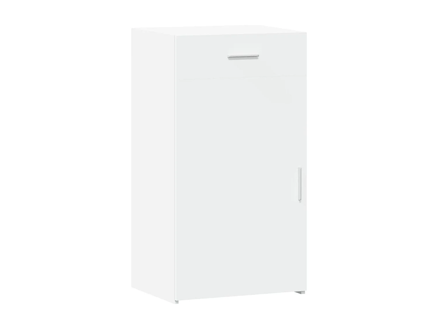 Credenza buffet cassettiera mobile contenitore organizer cucina soggiorno soggiorno 50 x 42,5 x 93 cm derivati ​​del legno bianco 02_0030320