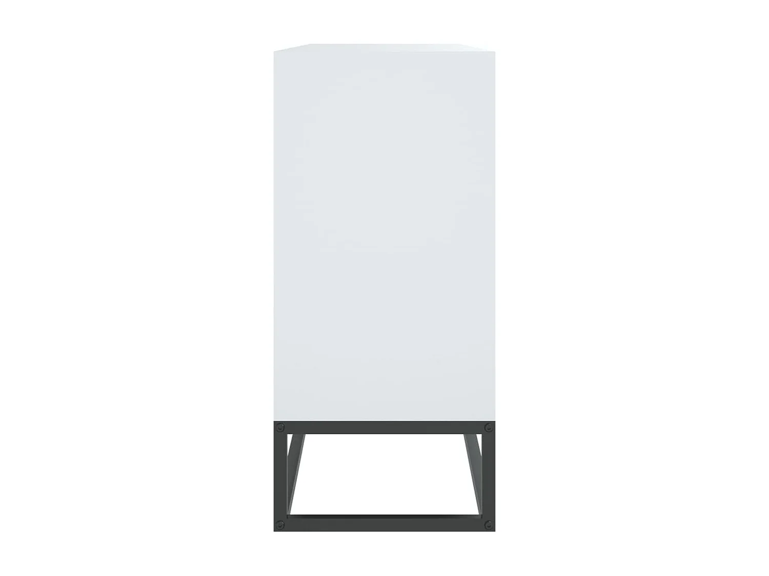 Credenza buffet cassettiera mobile contenitore organizer cucina soggiorno soggiorno 105 x 30 x 65 cm derivati ​​del legno bianco 02_0030189